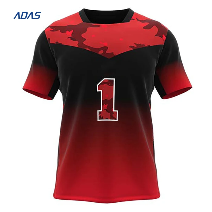Wholesale Custom Made Women Short Sleeve Sublimation  High Quality Volleyball Uniform Jersey Quick Dry Breathable Custom Design