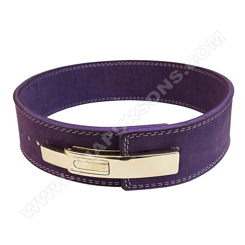 Weight lifting Lever Buckle Belts