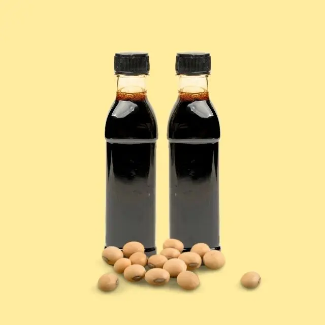 Оптовая продажа экстракт соевых бобов соусная стеклянная бутылка 200 мл Сладкий соевый соус для приготовления пищи горячий горшок соуса