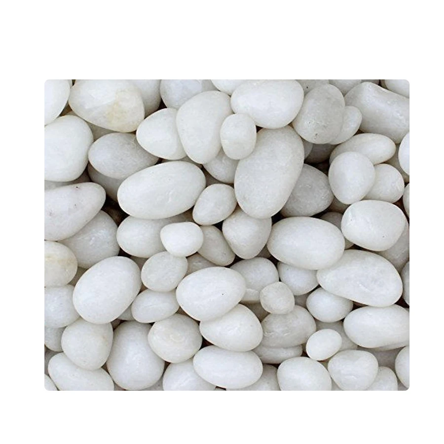 2023 распродажа декоративный белый галечный камень для сада