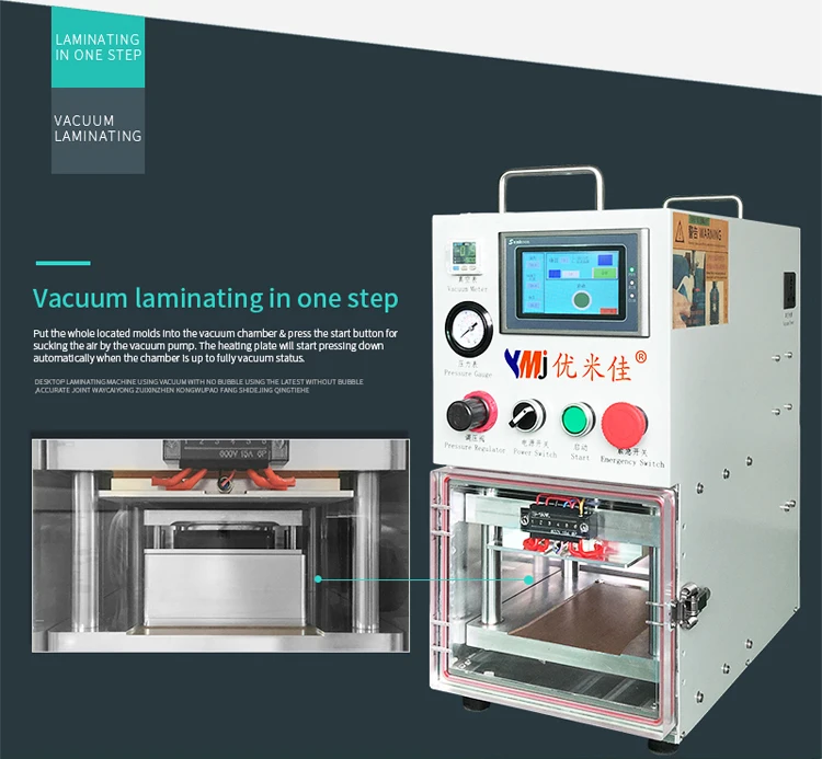 YMJ Automatic Mobile Repairing Machine for lcd repair