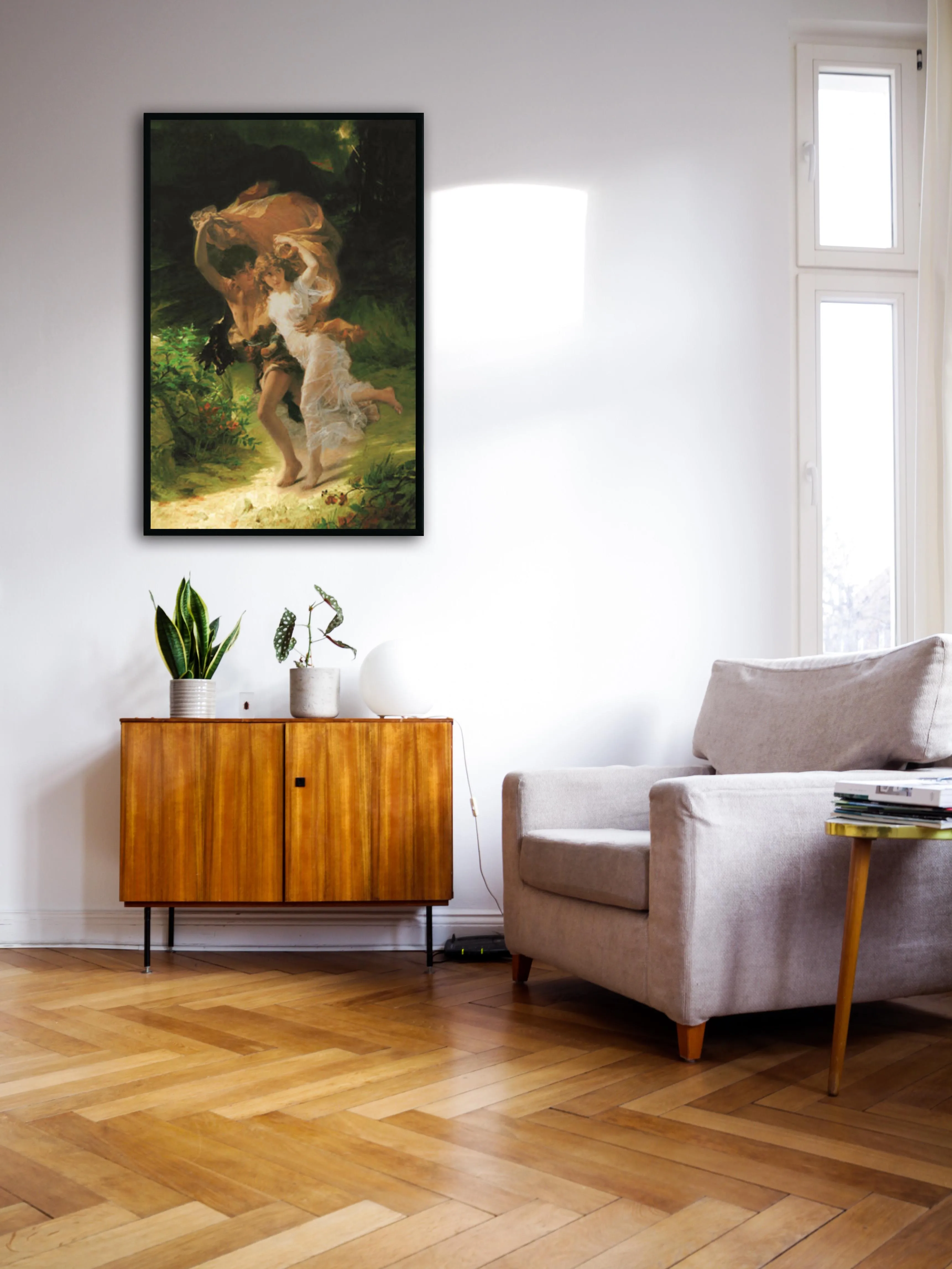  Знаменитая репродукция шедевров тканевая картина Bouguereau Красивые японские женщины на кимоно маслом для дома