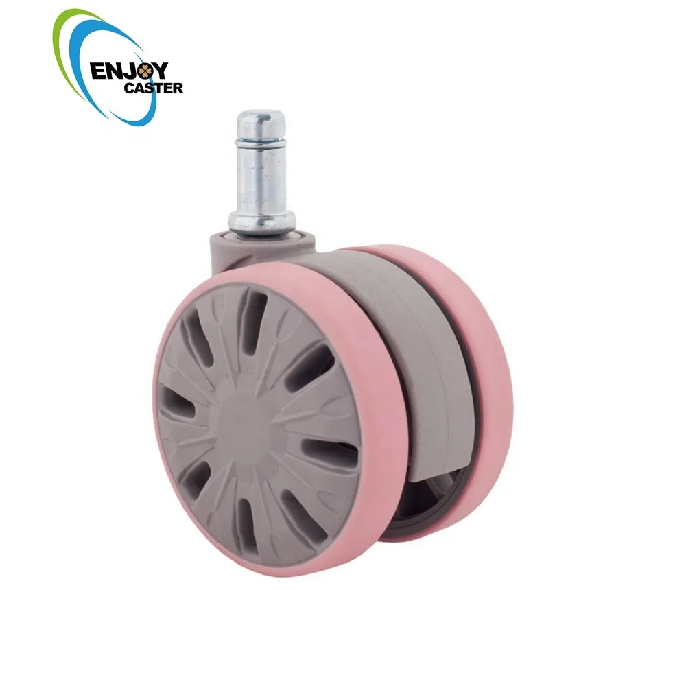65mm Polyurethane furniture casters and wheels