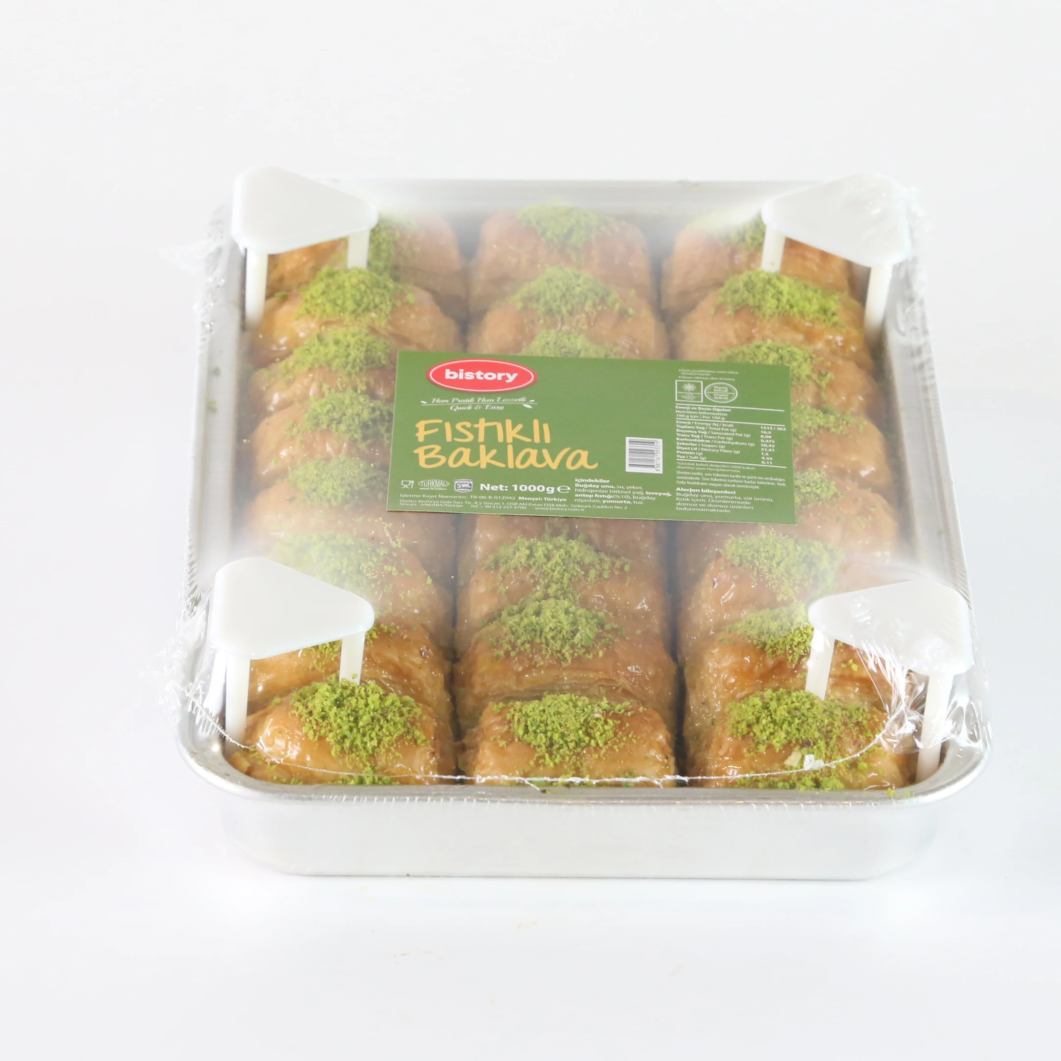 
Baklava Pistachio | Baklava Fistikli (1 KG) 