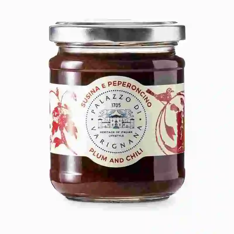Top Quality Italian artisan Jam Plum and Chili Pepper 200gr Ready to Ship