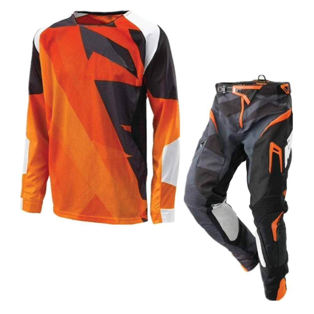 Custom Design Mx Motocross Riding Jersey Auto Unisex Mesh Oem Dirt Bike Jersey Pants Combo Suit