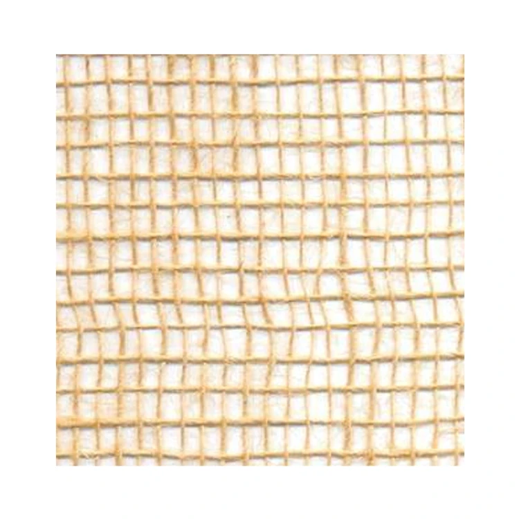 Custom Logo / Private Label Available for 100% Jute Hessian Scrim Cloth for Geo Textile, Packaging and Decoration