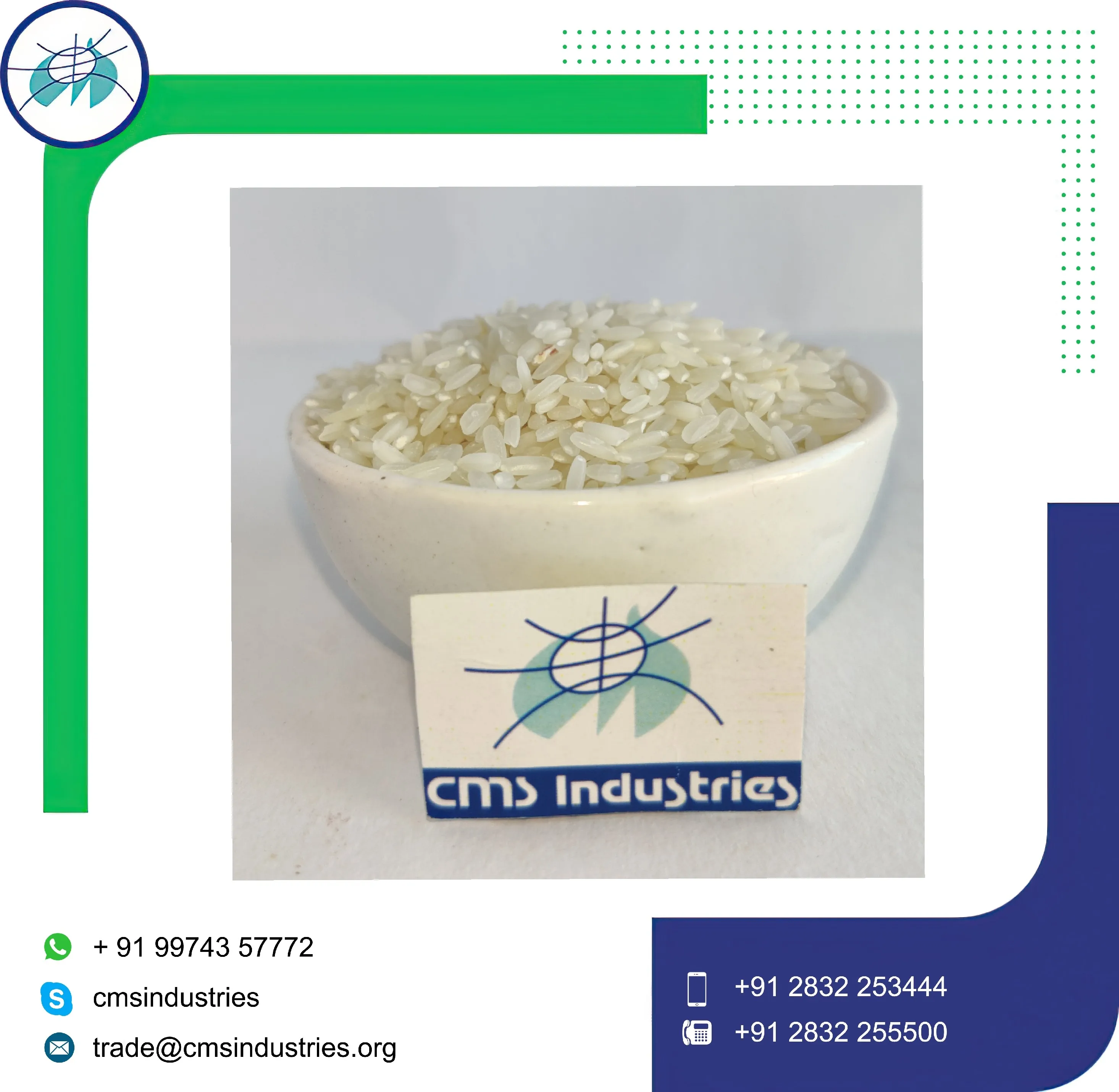 Паровой рис масоори (Broken 5%)