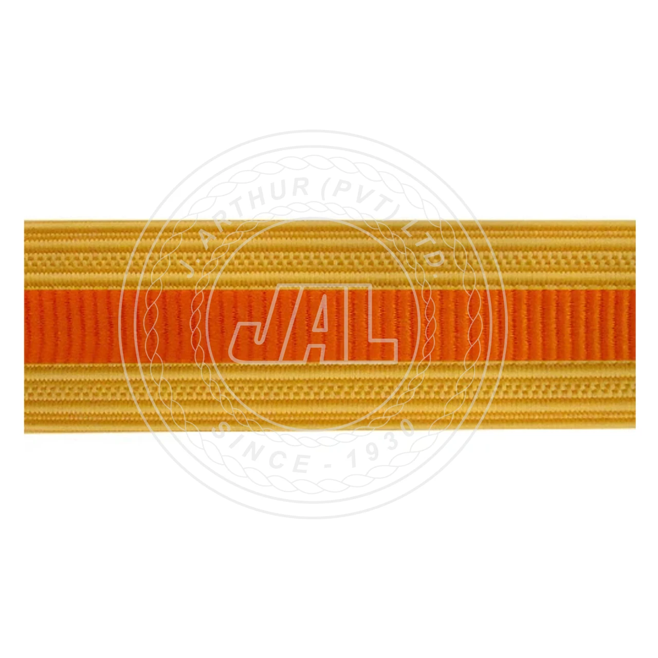 Custom militart Sleeve Braid: Signal - orange Officer Uniform Laces and Braids