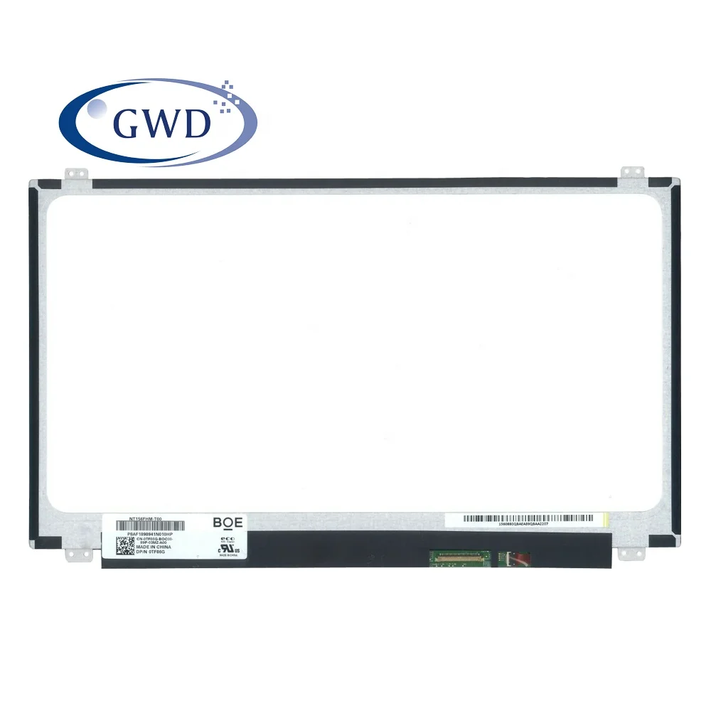 B156HAB01.0 сенсорным ЖК-дисплеем 15,6 тонкий 40PIN 1920*1080 NT156FHM-T00 ноутбук с алюминиевым корпусом экран для ноутбука dell 5558 5559