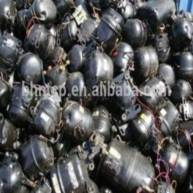 BHNCOMPRE042106 Metal scrap Fridge compressor scrap yard  / used compressor scrap