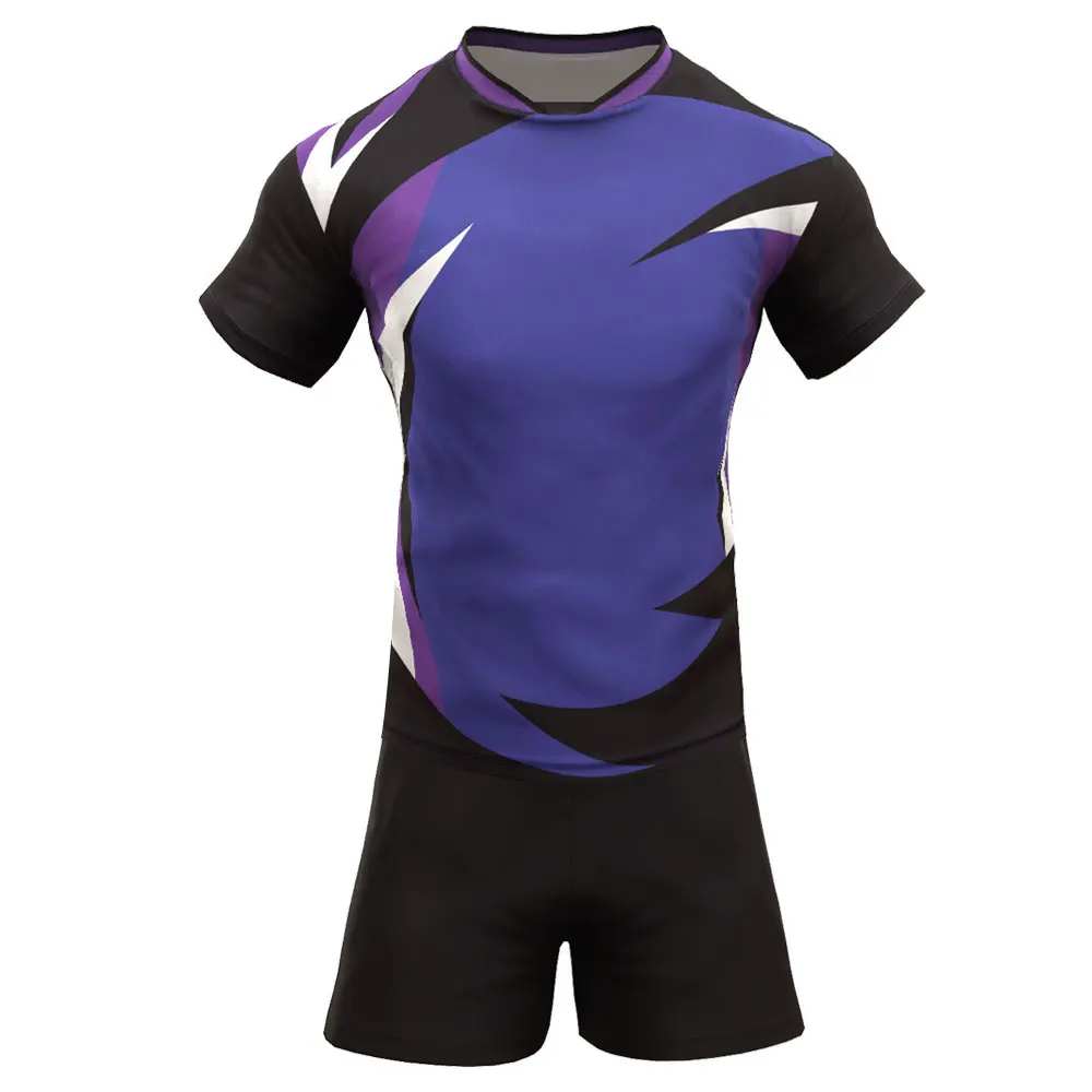 Wholesale Custom New Design Rugby uniforms Printing Sublimation Rugby Jersey For Team Wear