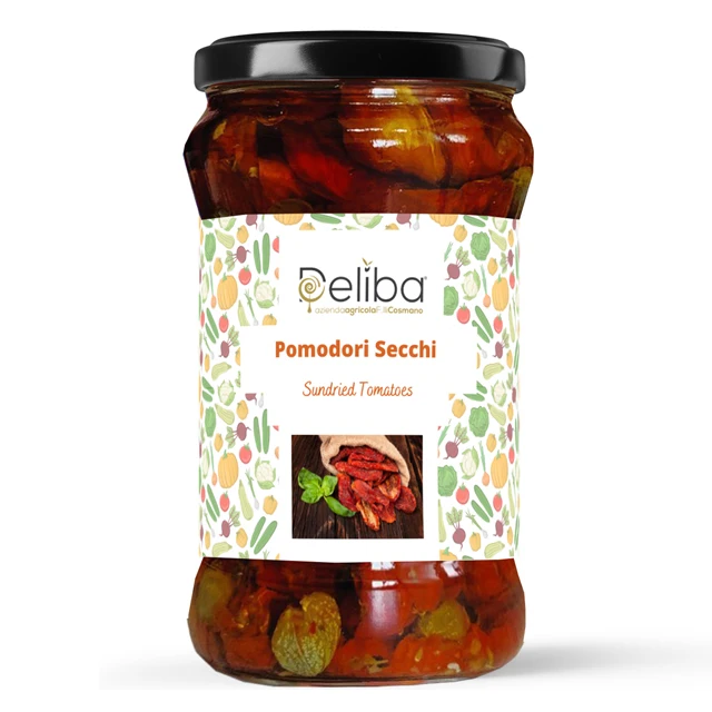  Best Premium Made in Italy Sundried Tomatoes Extra Virgin Olive Oil 212 ml for