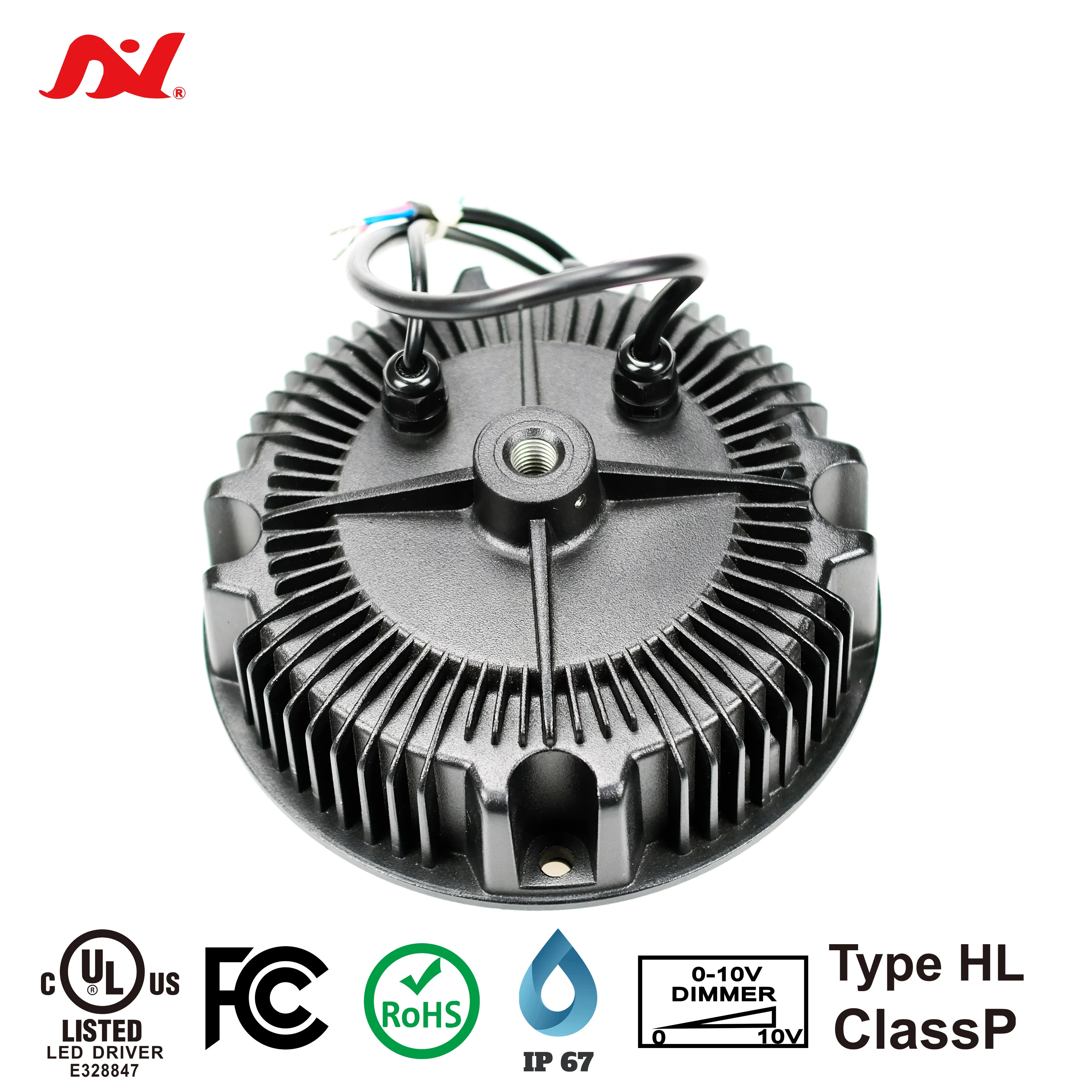 High Power Technique 240W Rounded LED Driver UL