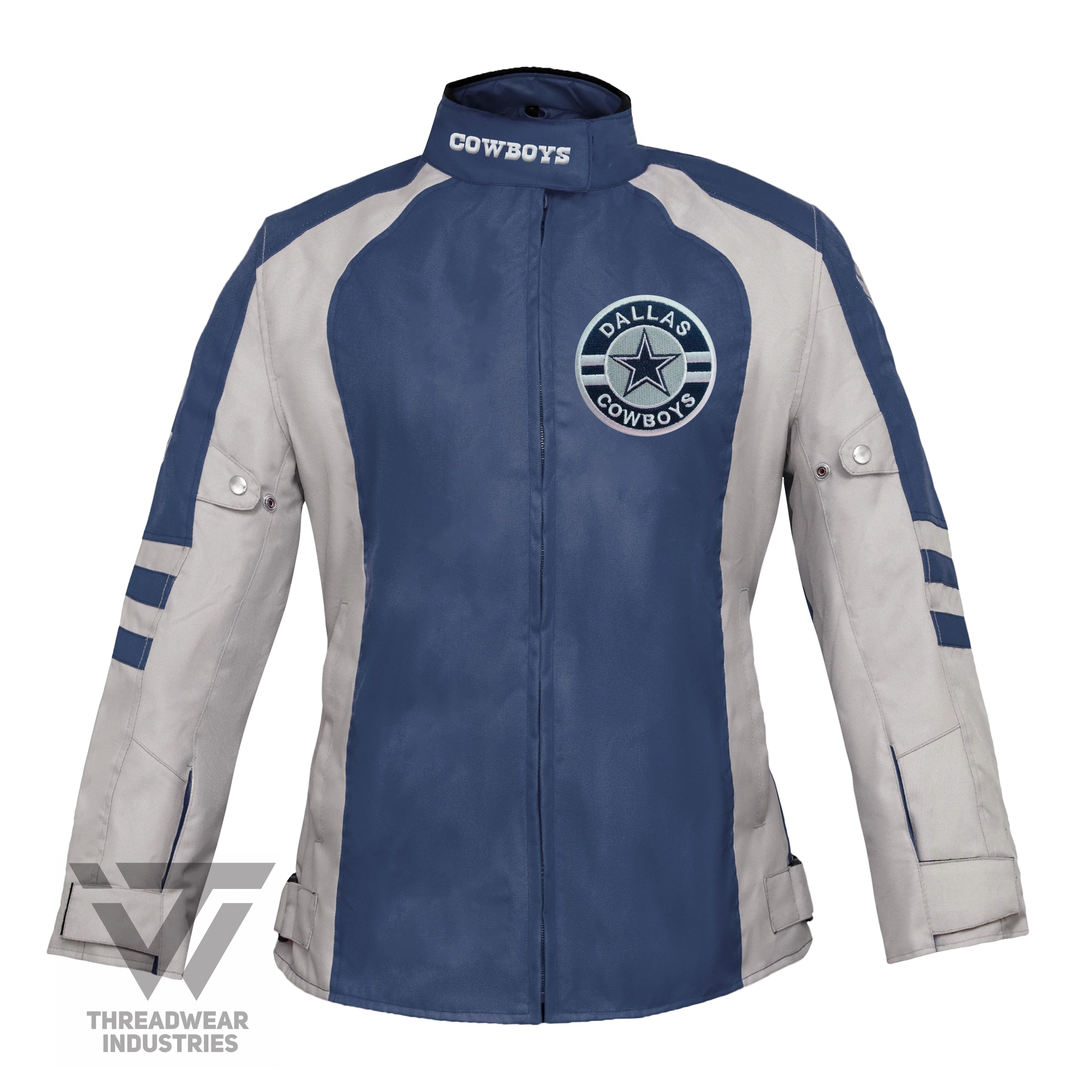 Женская спортивная мотоциклетная куртка с вышивкой на заказ