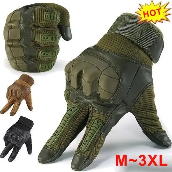 
Tactical Military Gloves Full Finger Touch Screen Guantes Moto Military Hard Knuckle Security Mechanic Gloves Tactical 