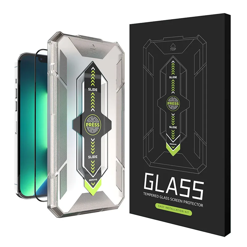 For Iphone 13 Pro Max Glas Screen Protector Full Cover Hd Mobile Phone Tempered Glass Screen Protectors For Iphone Pro Max 13 11