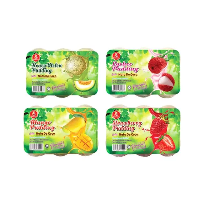 Лучший выбор летний пудинг с личи мгновенный натой де коко холодный свежий десерт ценными белками 6 чашек