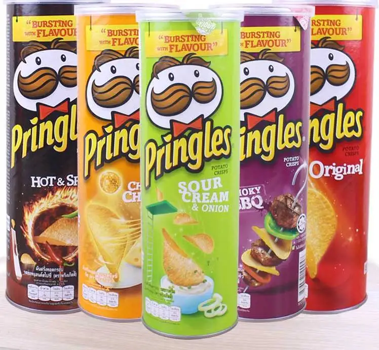 PRINGLES POTATO CHIPS 40g, PRINGLES ORIGINAL 169g, PRINGLES POTATO CHIPS.