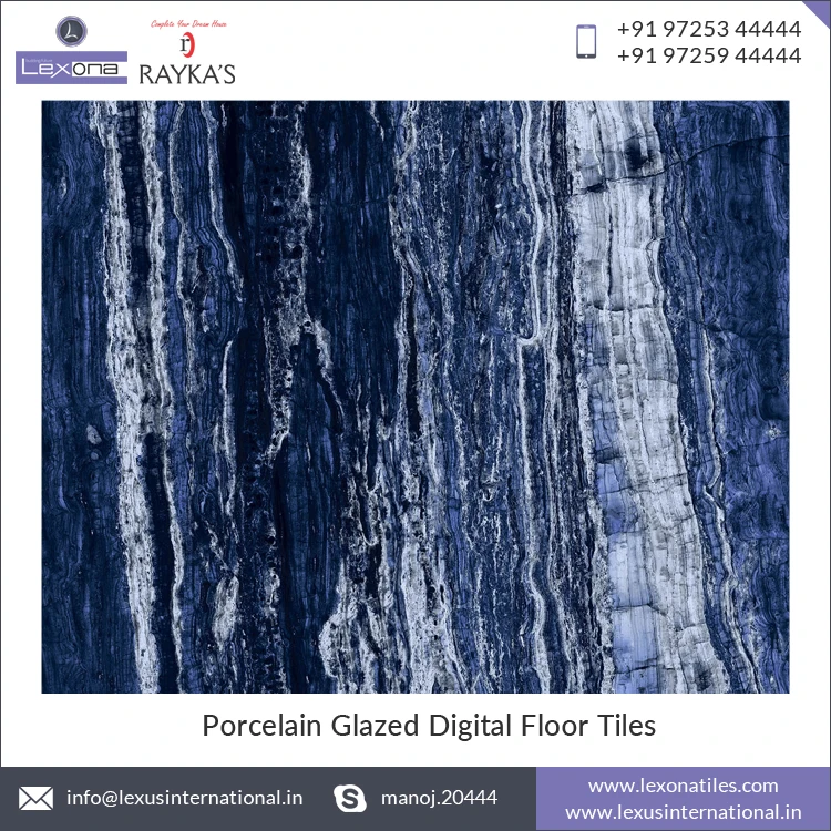 Декоративная итальянская полированная фарфоровая глазурованная цифровая напольная плитка 600 Х600 мм