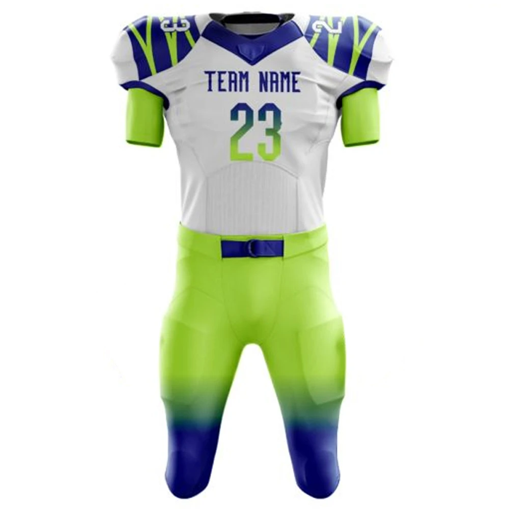 2022 New Arrival Custom Made American Football Jerseys with tackle twill player name and numbering American football uniform