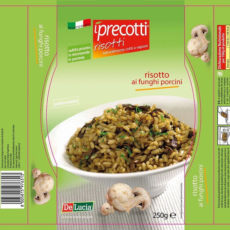 Made in Italy Risotto with Porcini Mushrooms Instant rice