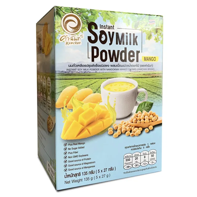 Wholesale Environmental Premium Quality Instant Soy Milk Powder With Namdokmai Mango