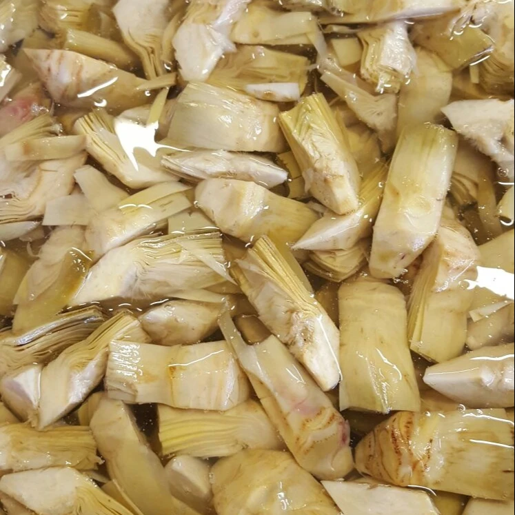 Preserved in Oil Artichokes Made in Italy 190g Canned 0.19 Kg Steamed Brc Ifs Sedex Salty Mason Jar Packaging