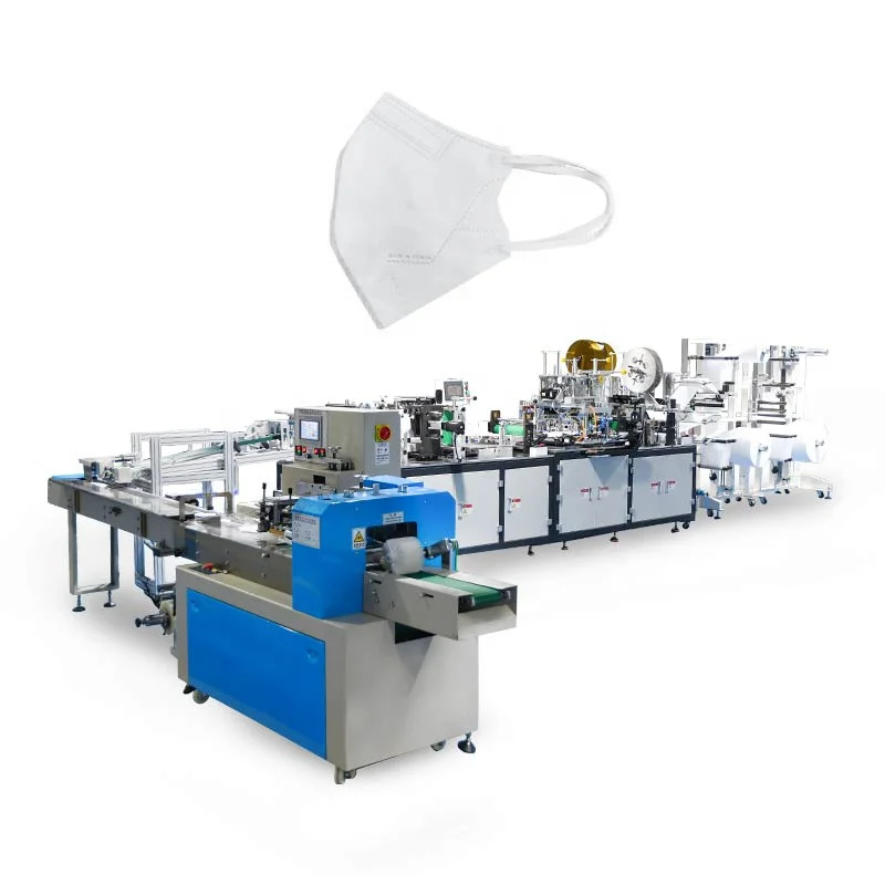 main recommendation detonation automatic Folding  face Mask Making Machine with Packing Line