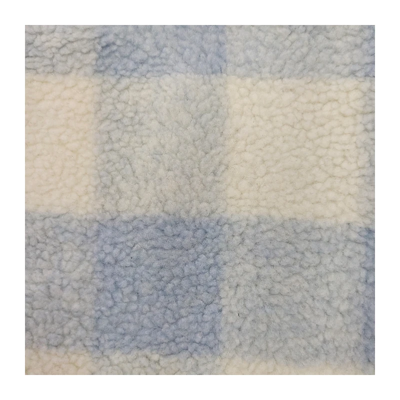 Мягкая матовая ткань, флисовая ткань из 100% полиэстера для жилета sherpa