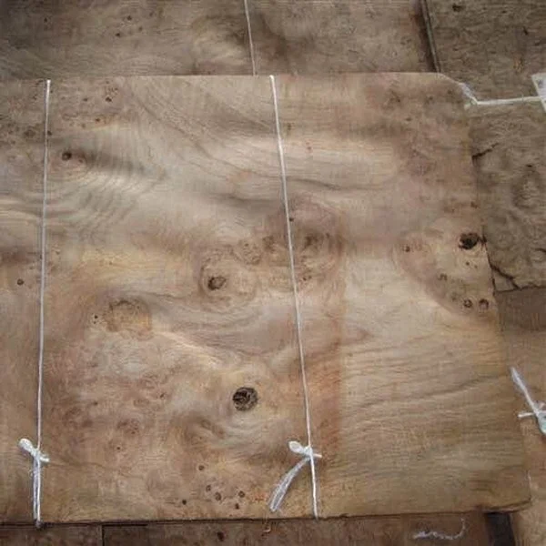Exotic Oak Burl Veneer for Hotel Decoration