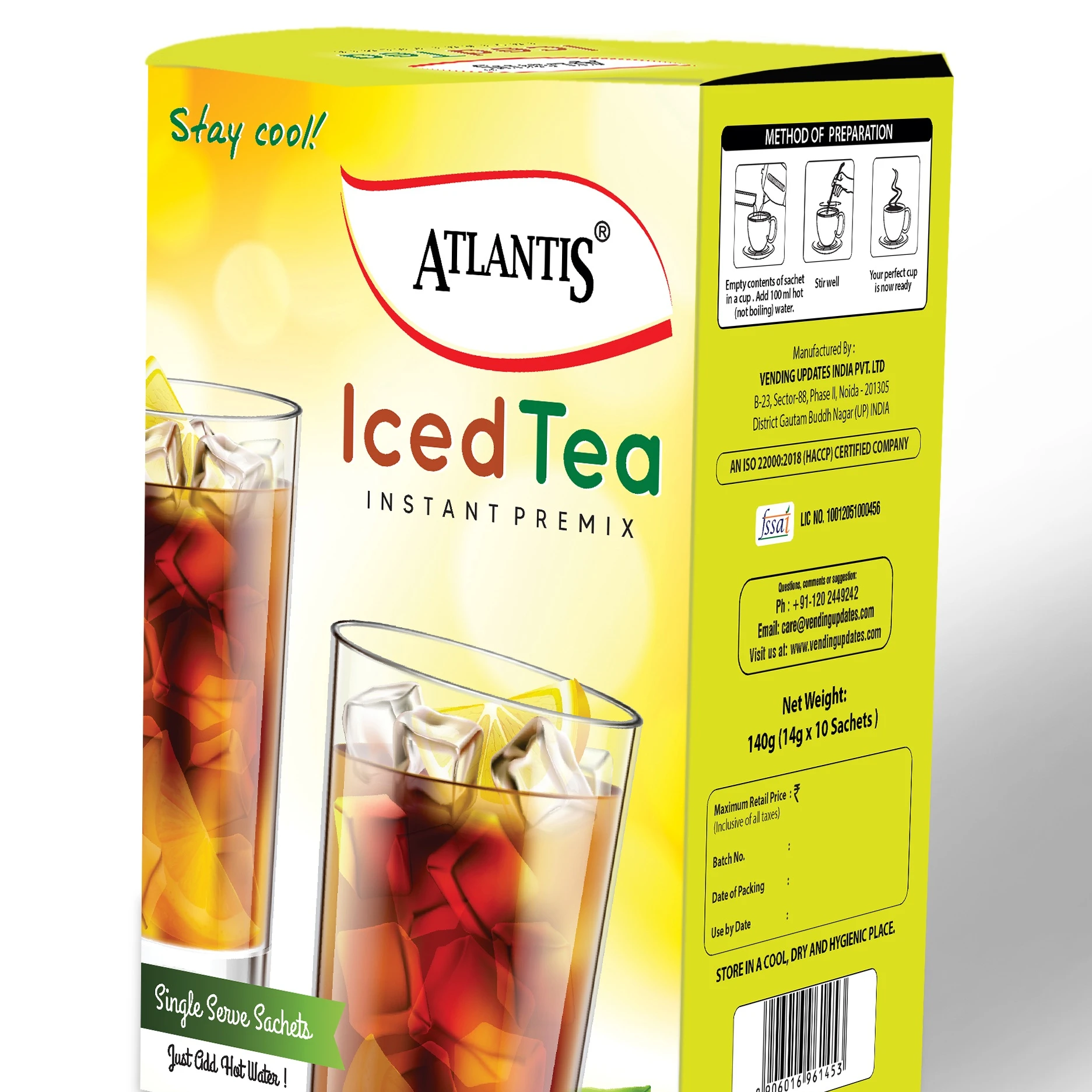 
Мгновенный ледяной чай 