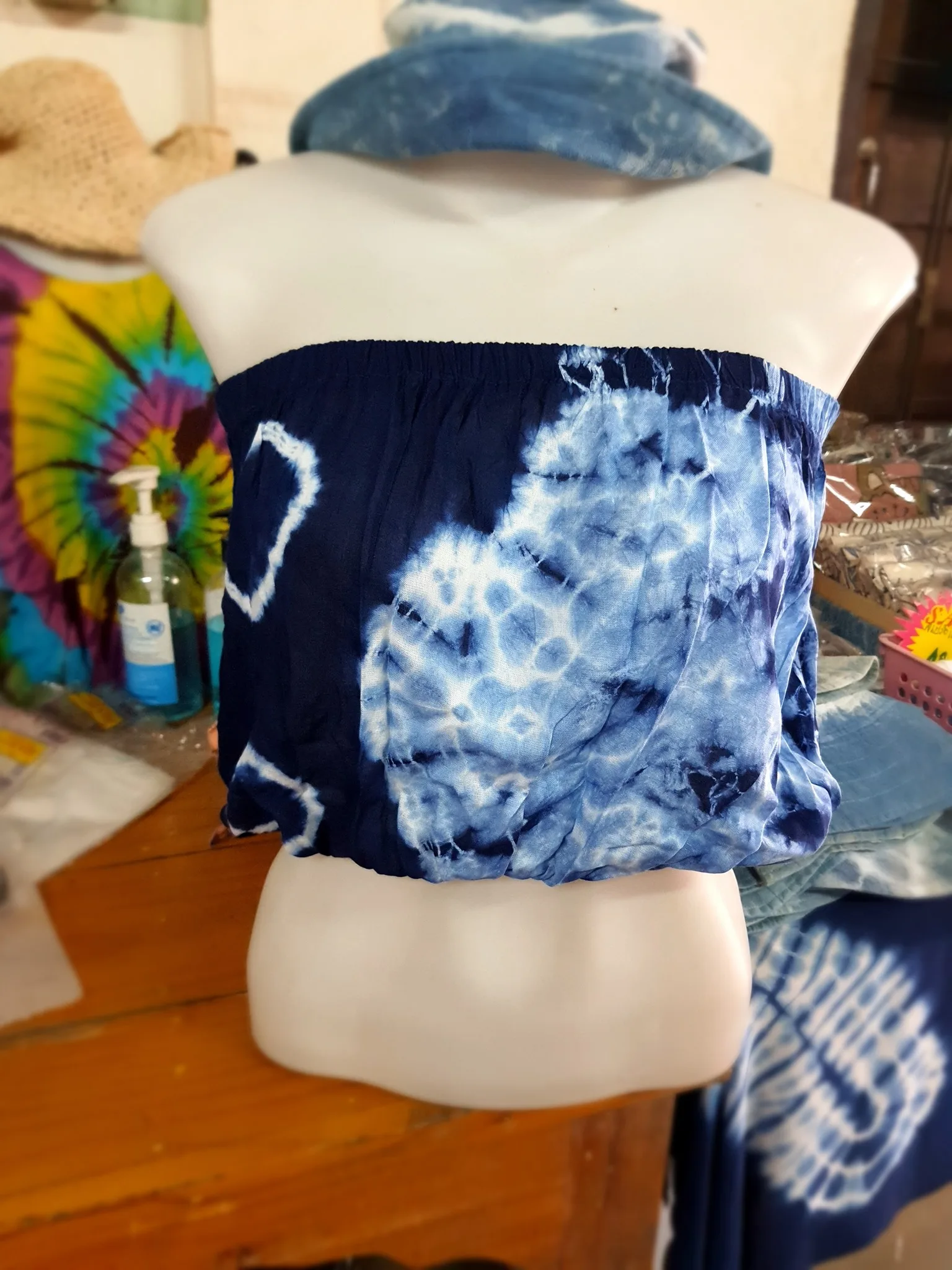 
Colorful Tie Dye Tank Top For Women, Pha Mudyom Thailand 