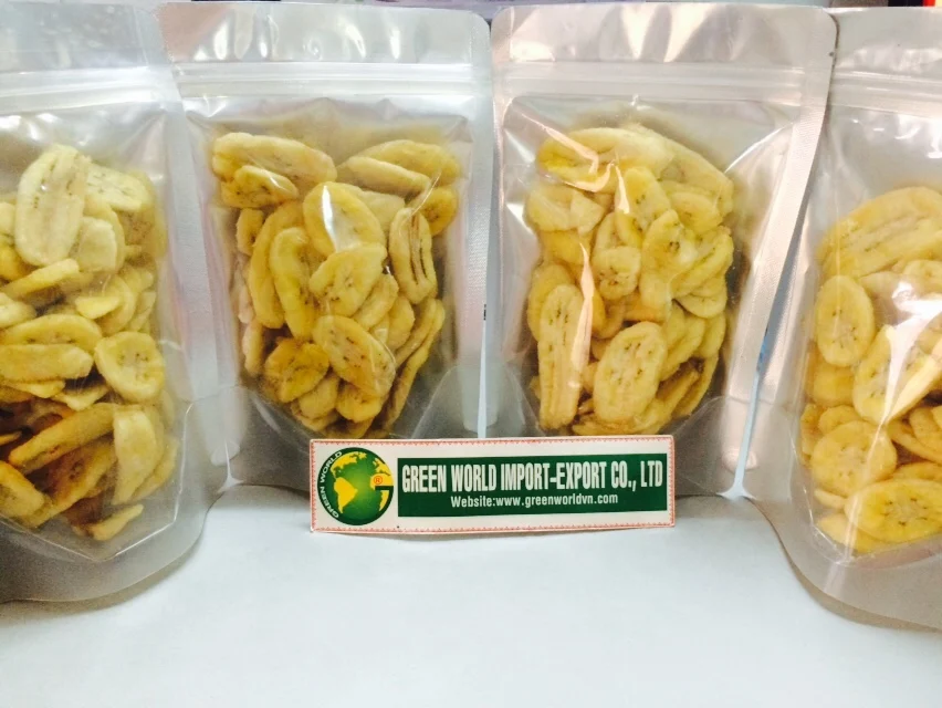 NATURAL SWEET & SUGAR FREE DRIED BANANA FOR FRUITS SNACK ORIGIN VIETNAM - VF BANANA CHIPS WITH TOP-GRADE AND APPEALING PRICE