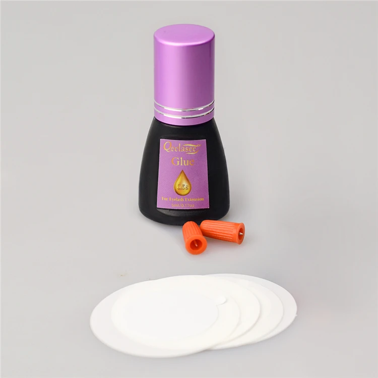 Qeelasee private Label 0.5s dry 8 week retention eyelash extensions glue