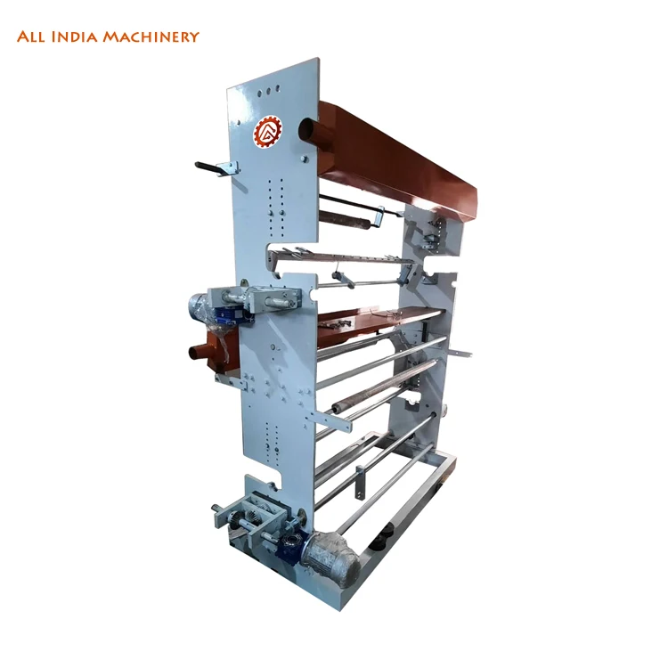 
Two Colour Online Floor Mounted Roto Printing Machine with 1 HP AC Motor 