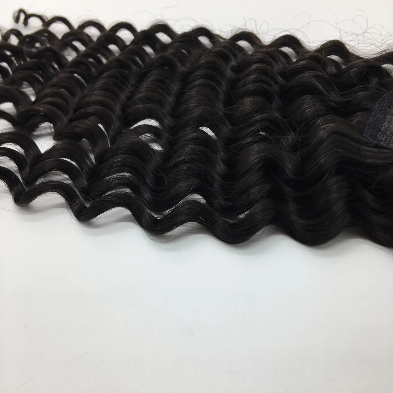 Vietnam Hair Brand Ponytail Unprocessed Human Raw Virgin Hair Extension Deep Way Natural Color