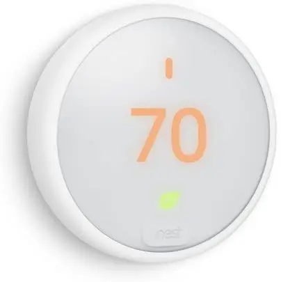 Nest Thermostat Home T4000ES - 3rd Generation Nest Thermostat (Frosted White)- Compatible
