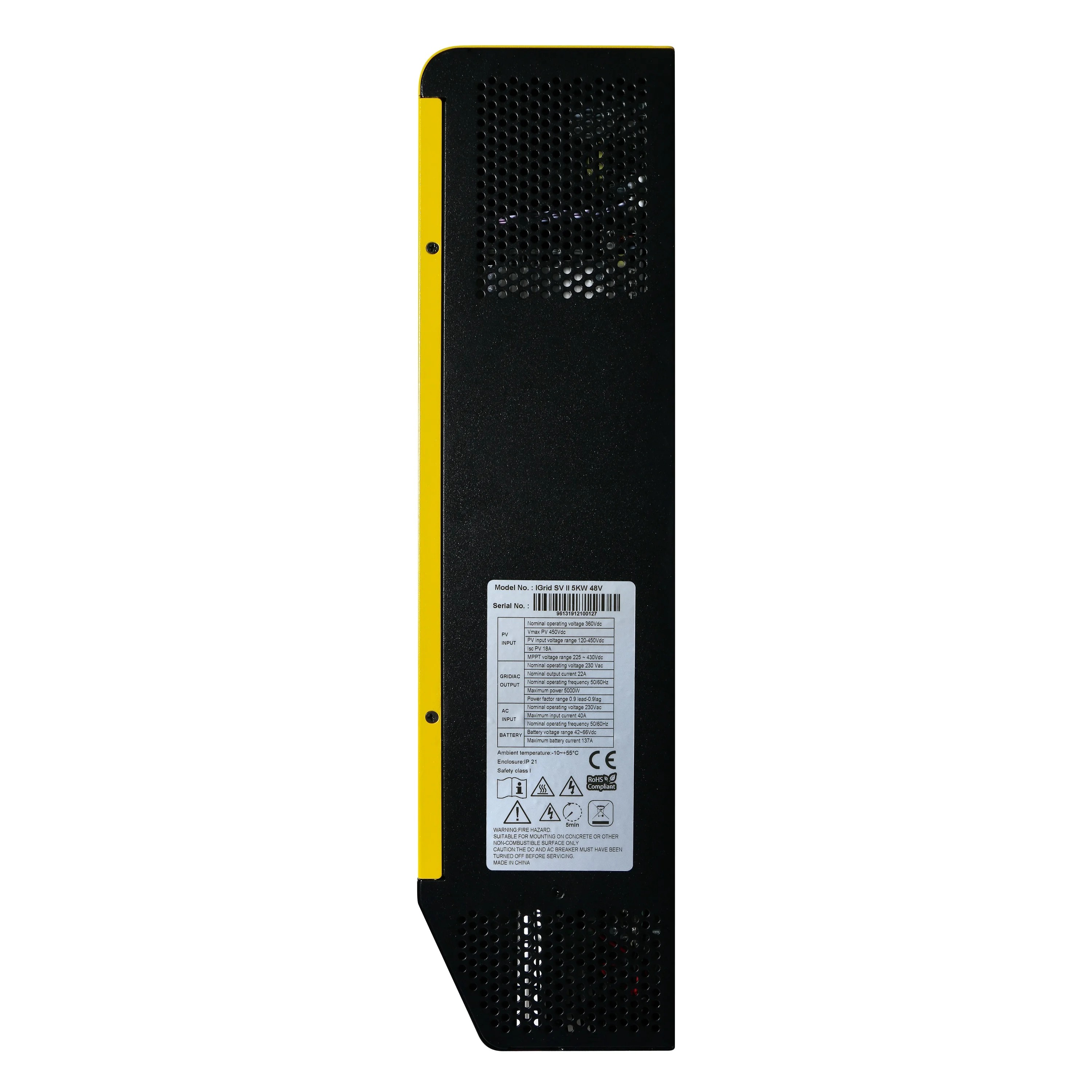 Solar Inverter 5kw 10kw On Off Grid Hybrid Inverter parallel function high frequency Inverter