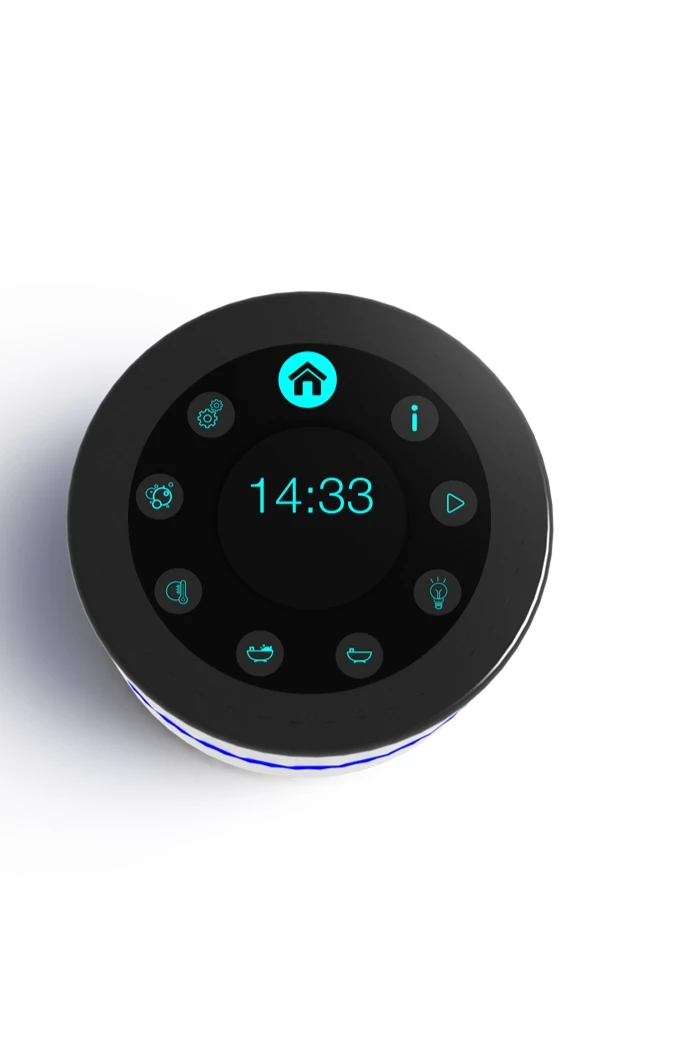 Маленькие круглые 2,1 дюймов IPS ЖК-дисплей круговой модуль для умного дома и умный переключатель