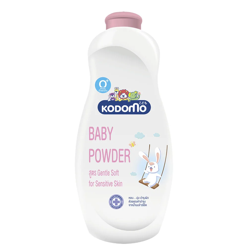 Kodomo Brand Natural Daily Use Baby Powder Baby talcum powder for Sensitive Skin
