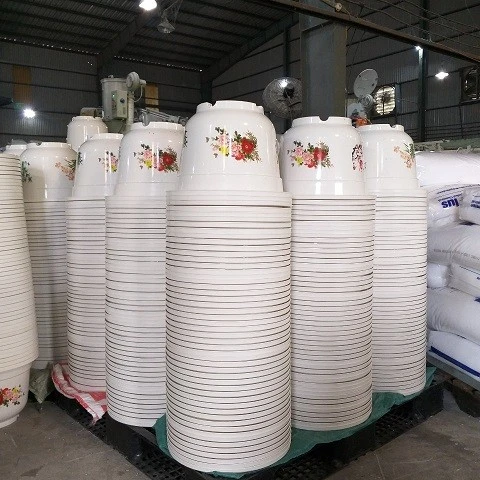 Hot Cheap Price Outdoor and Indoor Garden Big Four-Season Plastic Plant Pots Wholesale of Various Sizes