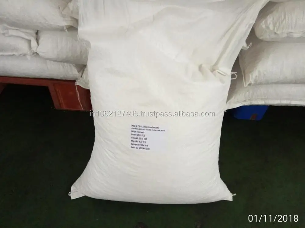 soap noodles 8020 78% TFM Natural white