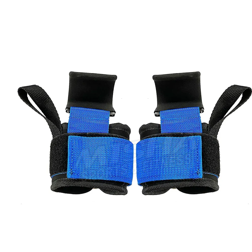 Hot Selling Lifting Wrist Straps for Weightlifting Powerlifting Strength Training Hooks Fitness Gloves Weight Lifting Hook