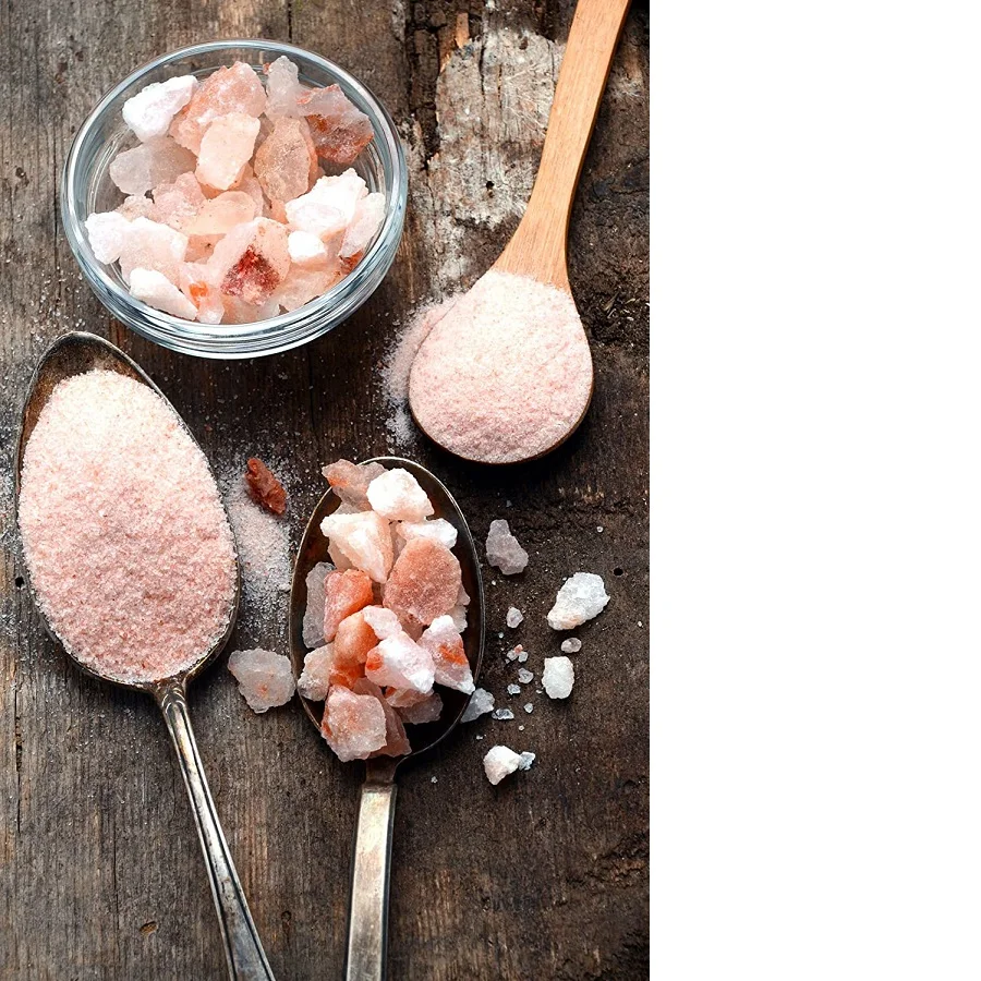 Wholesale Pakistan rock Himalayan edible salt himalayan salt scrub 2mm-5mm