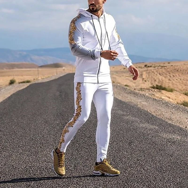 New style wholesale sports custom tracksuit/ Men Sweatsuit/ Custom made Men Jogging Suit