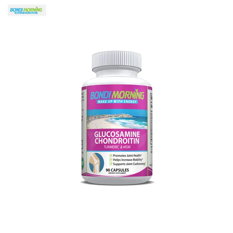 Pack of 90 Glucosamine Chondroitin MSM Capsules for Better Bone Health