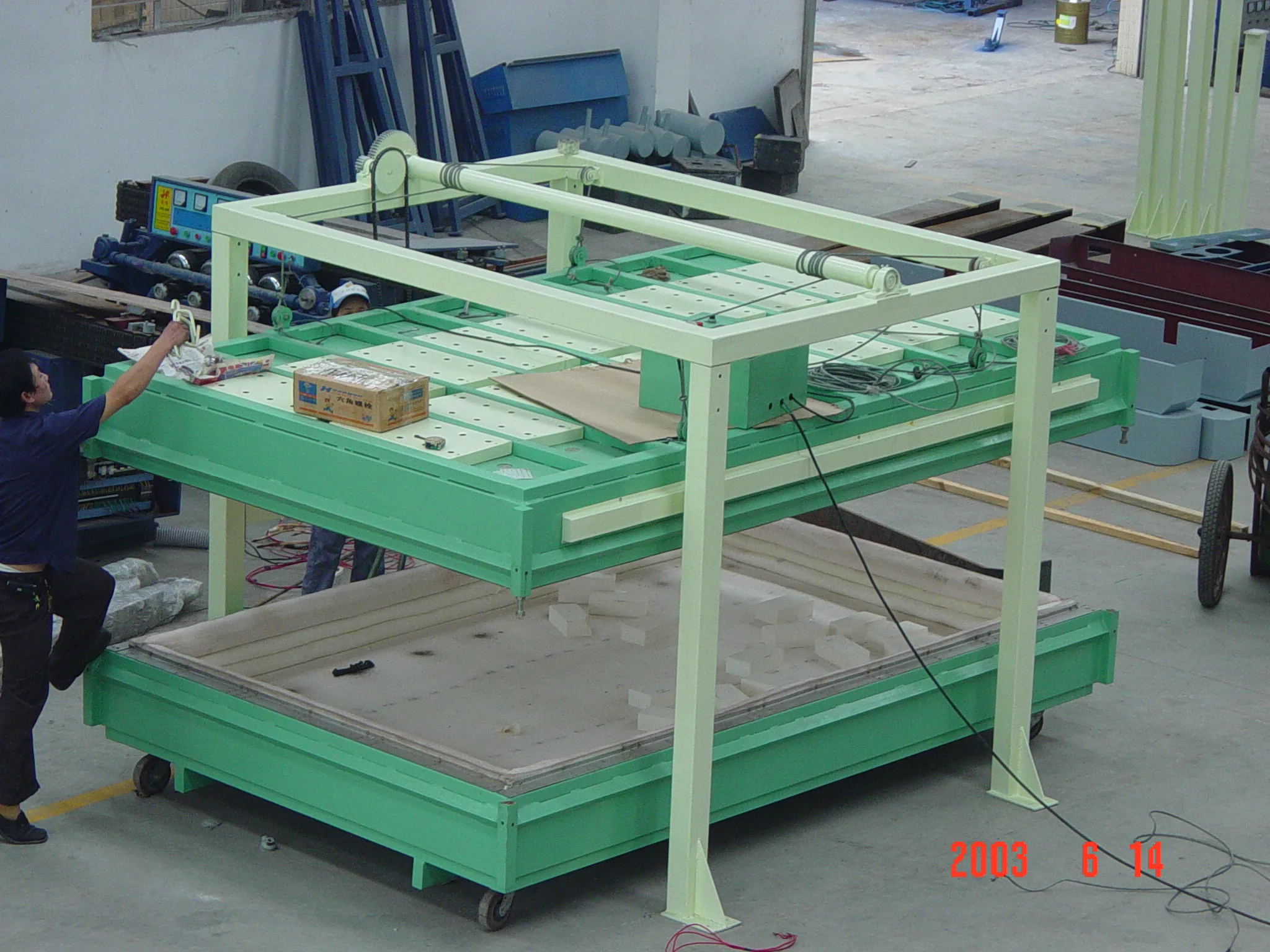JFK-1120 CE approved glass working kiln and fusing furnace for