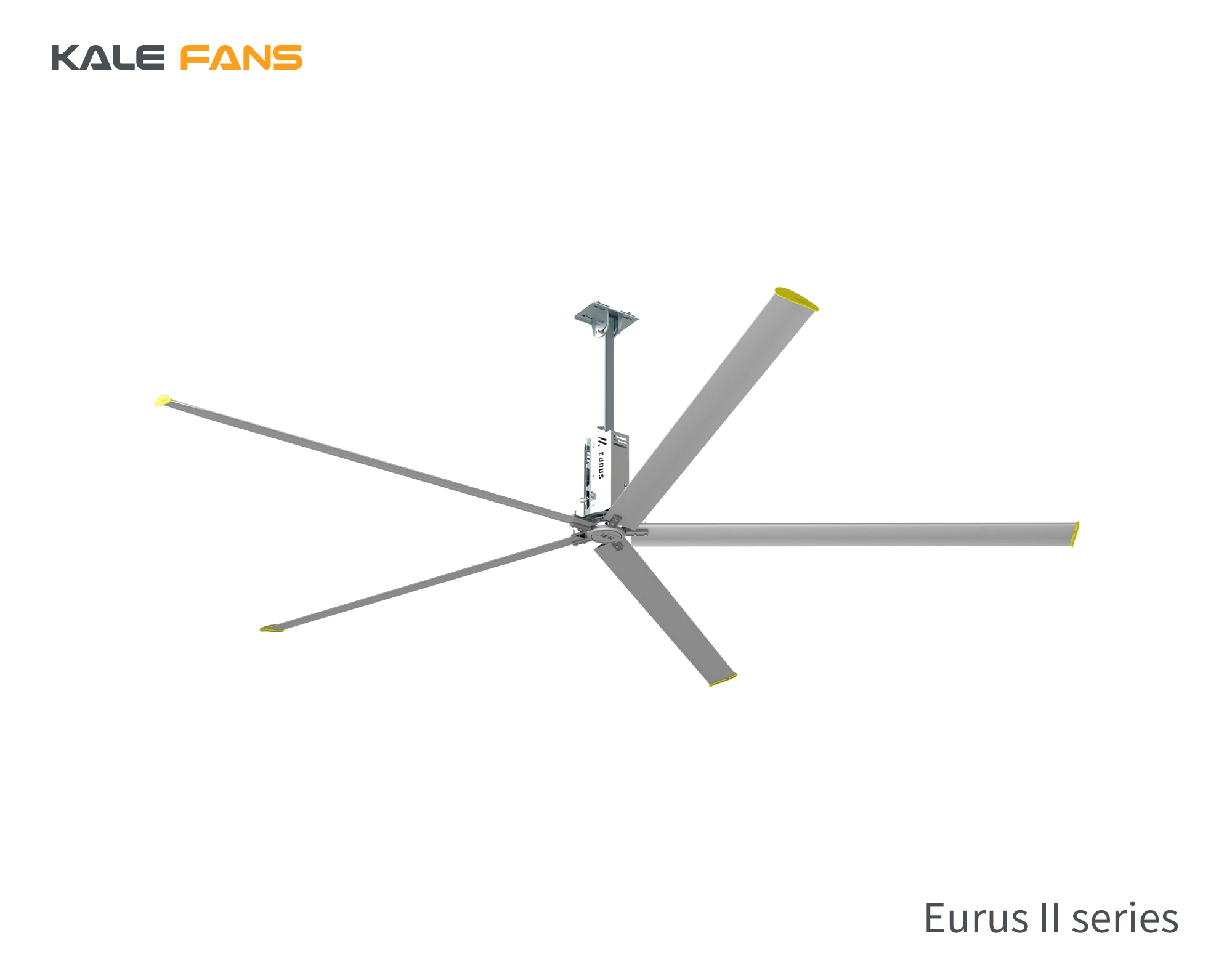 Kale Boreas II Gearbox HVLS Fan with 5 Aluminum Blades 20ft Large Ceiling Fan for Cooling & Ventilation in Airport