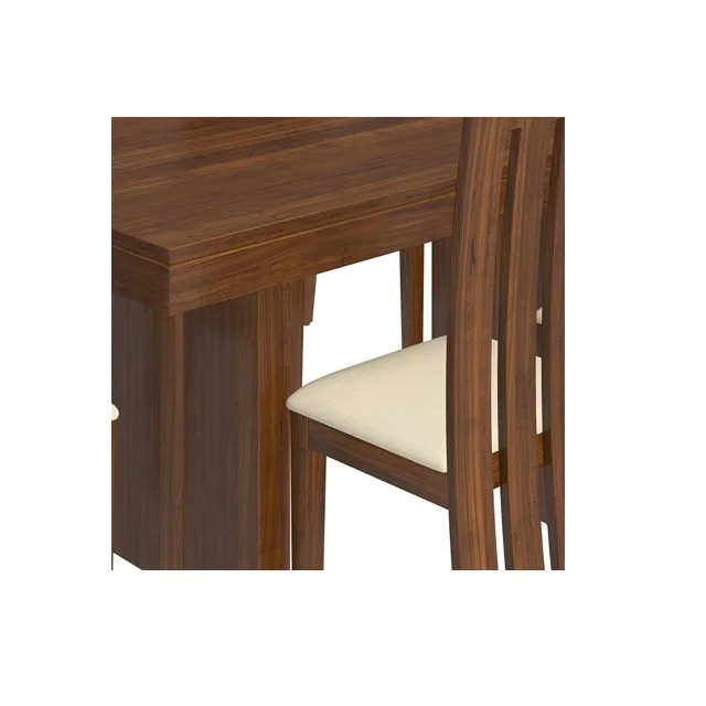 Набор обеденного стола из розового дерева новый дизайн изготовлен цельного роскошный уникальный стиль